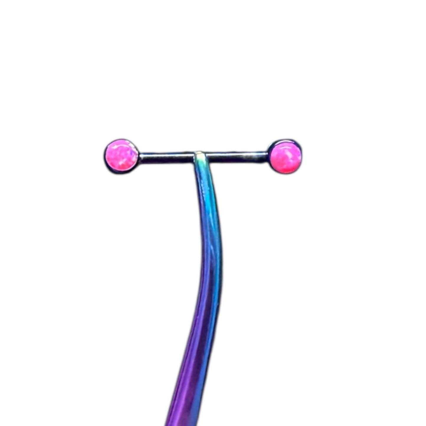 Barbie | Hot Pink Titanium Nipple Barbell