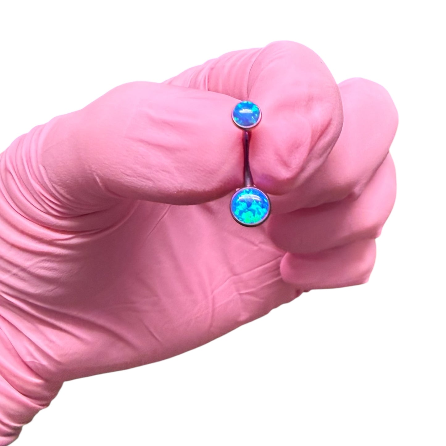 Deep End | Capri Blue Opal Titanium Jewelry