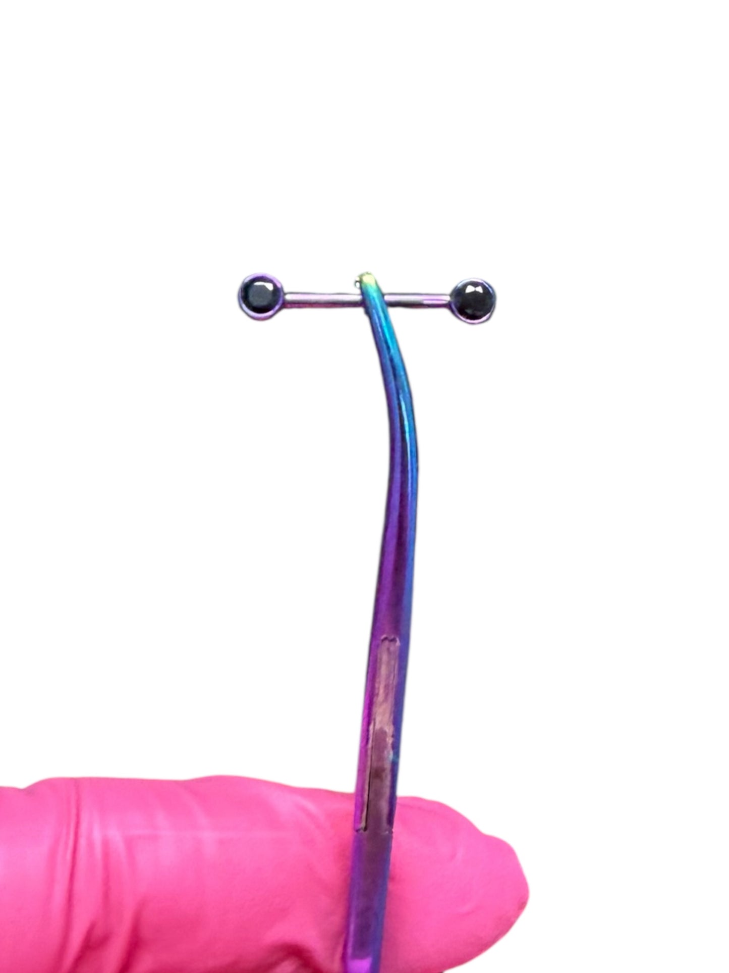 Villain | Black Onyx Titanium Nipple Barbell