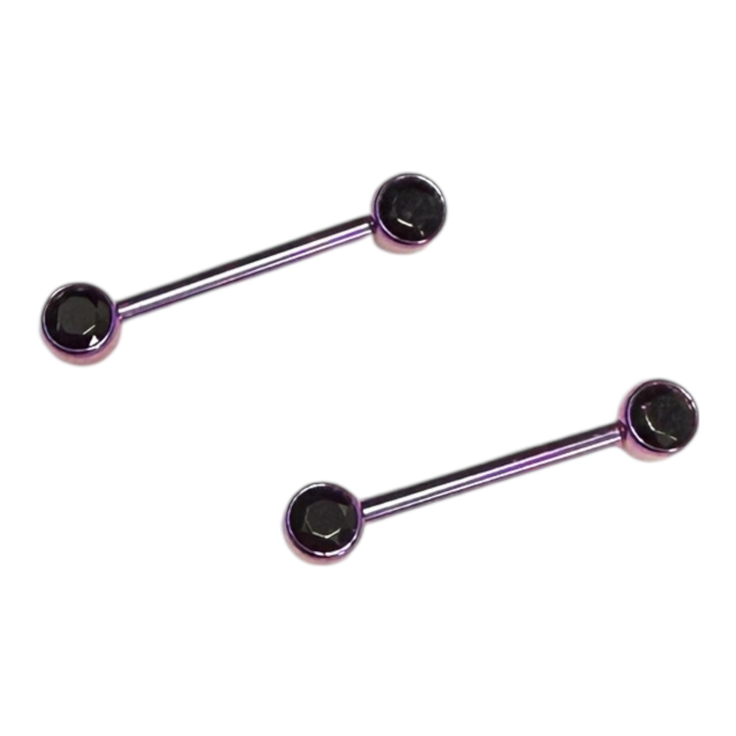 Villain | Black Onyx Titanium Nipple Barbell